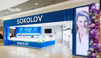Комплексное оформление магазинов для ювелирной сети SOKOLOV. Иркутск, ТЦ Сильвер Молл - фото 1