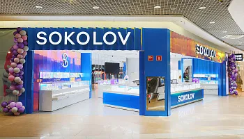 Комплексное оформление магазинов для ювелирной сети SOKOLOV. Иркутск, ТЦ Сильвер Молл - фото 10
